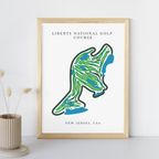 Liberty National Golf Course, Golf Course Prints, New Jersey
