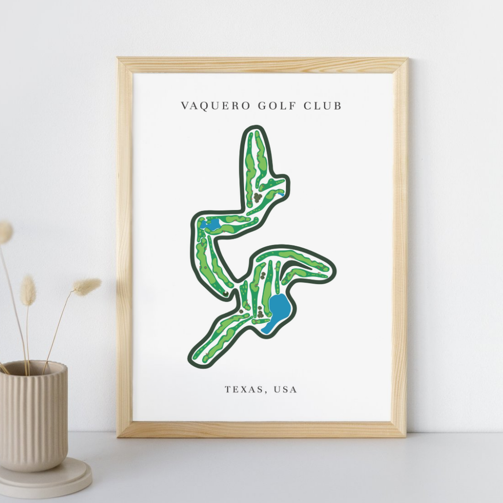 Vaquero Golf Club, Golf Course Prints, Texas