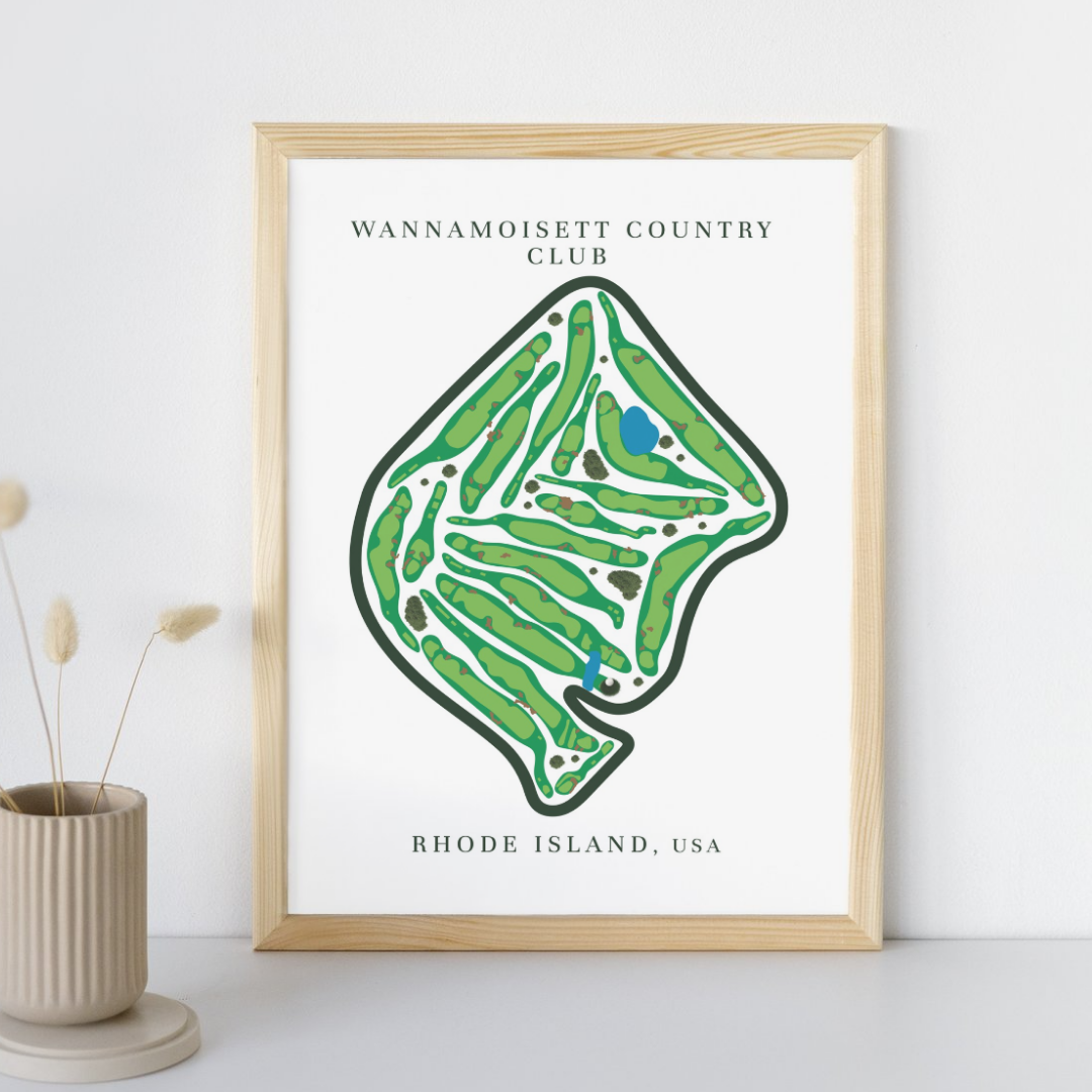 Wannamoisett Country Club, Golf Course Prints, Rhode Island