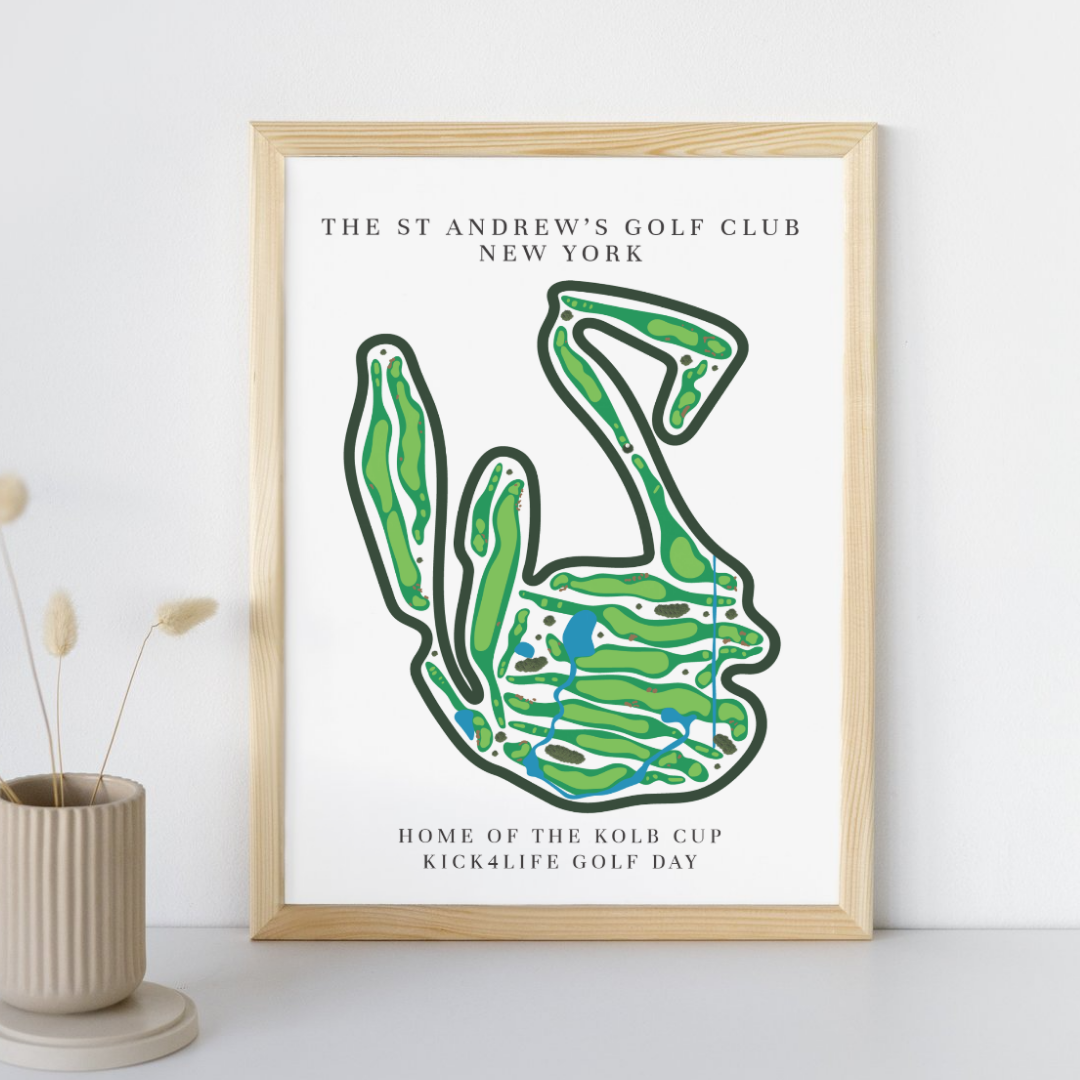 The Saint Andrews Golf Club, Golf Course Prints, New York