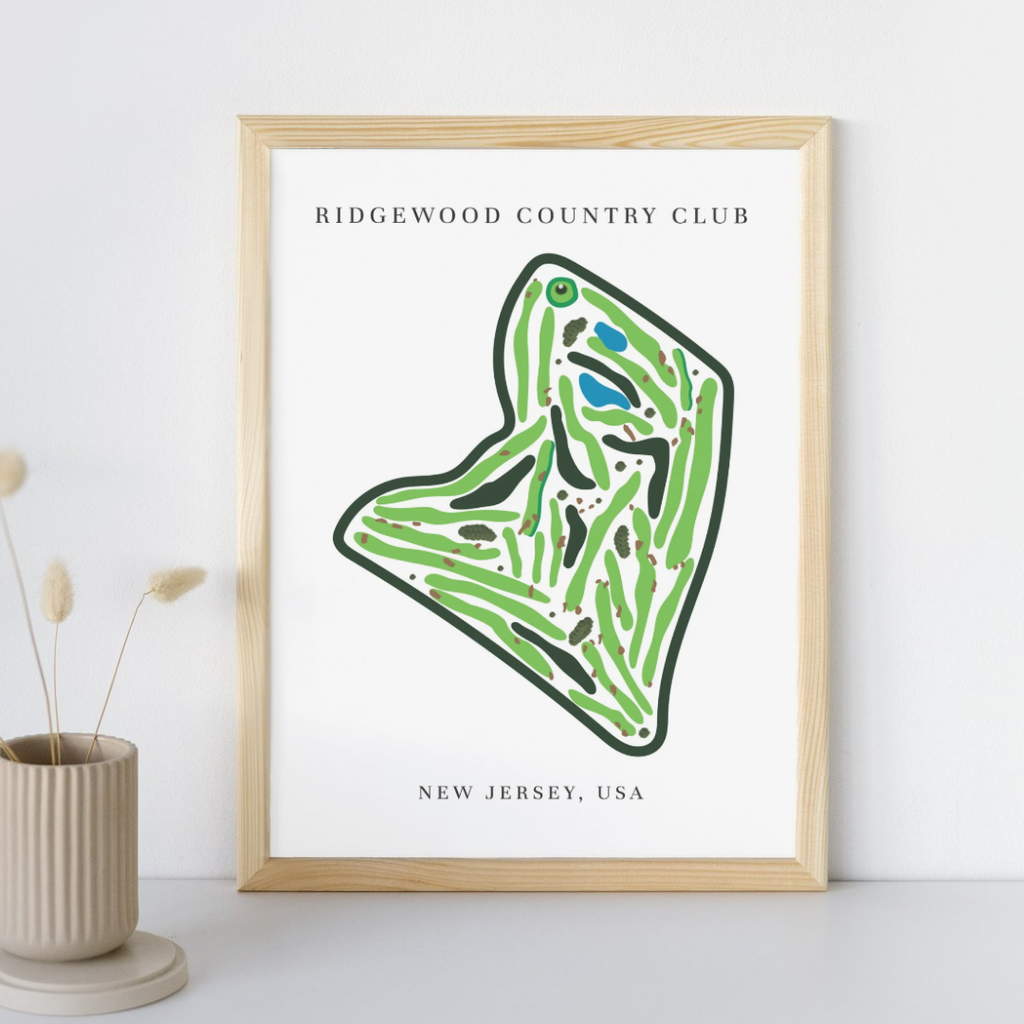 Ridgewood Country Club, Golf Course Prints, New Jersey
