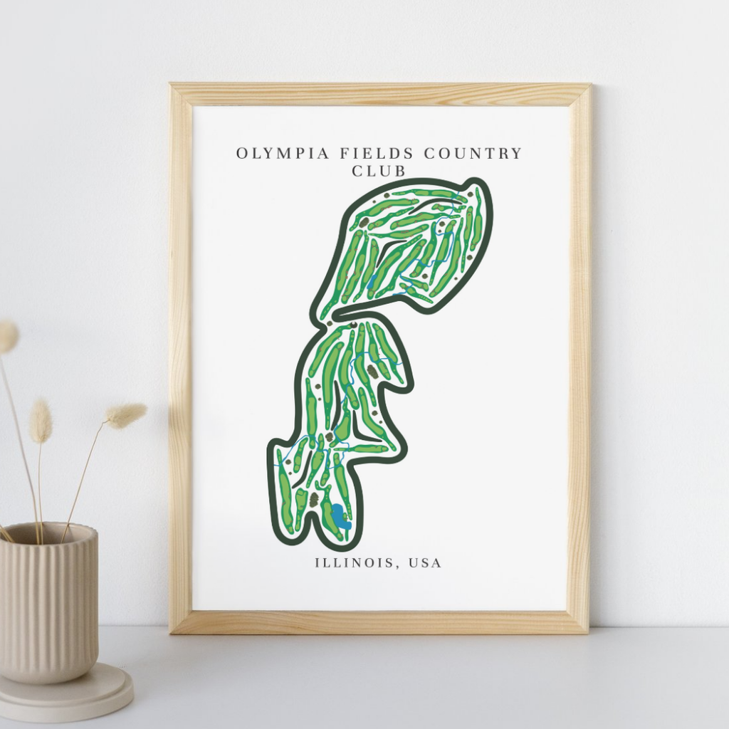 Olympia Fields Country Club, Golf Course Prints, Illinois