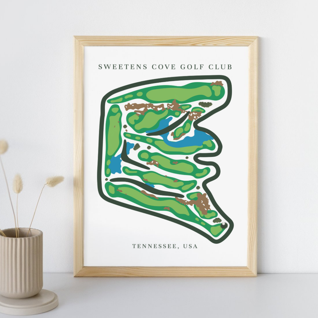 Sweetens Cove Golf Club, Golf Course Prints, Tennessee