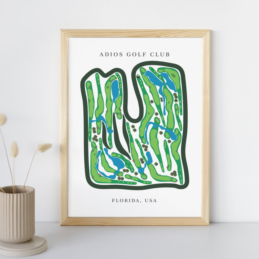 Adios Golf Club, Golf Course Prints, Florida