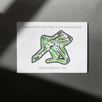Charlotte Country Club Golf Course Print, North Carolina