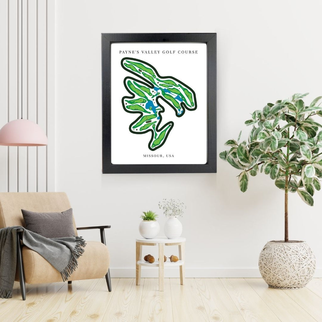 Idle Hour Country Club Golf Course Prints, Kentucky, Golf Map Artwork