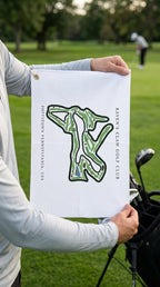Raven's claw golf club Pottstown pennsylvania | Golf Course Print Towels | Golf Course Microfiber