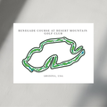 Renegade Course at Desert Mountain Golf Club, Golf Course Print, Arizona