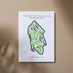 Winged Foot Golf Club, Golf Course Print, New York