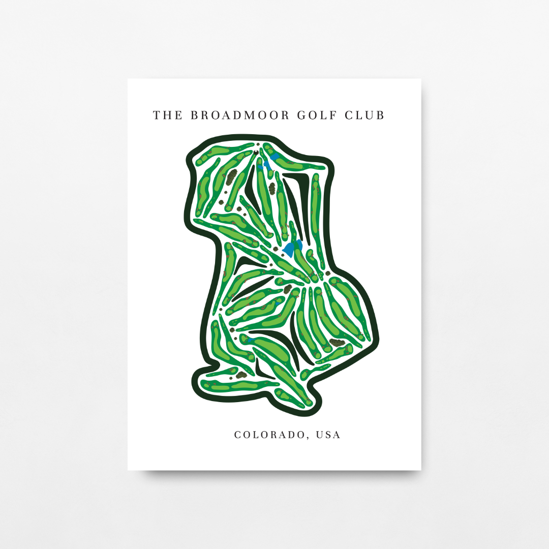 The Broadmoor Golf Club, Golf Course Prints, Colorado