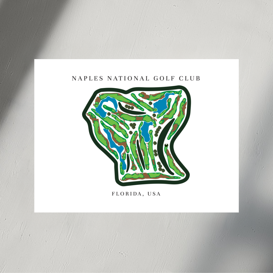 Naples National Golf Club, Golf Course Prints, Florida