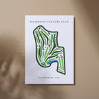Richmond Country Club Golf Course Prints, California