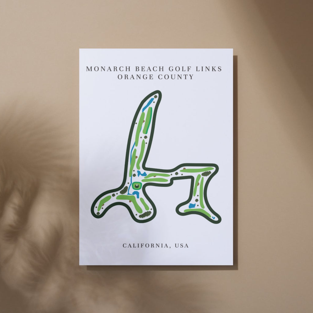 Monarch Beach Golf Links, Golf Course Print, California