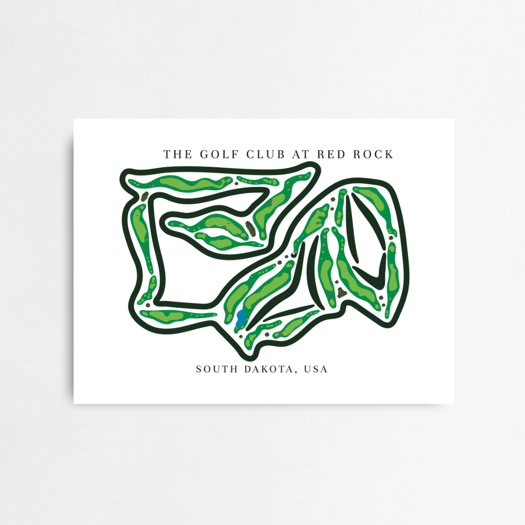 The Golf Club at Red Rock, Golf Course Prints, South Dakota