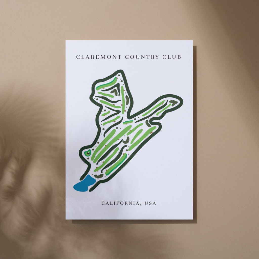 Claremont Country Club, Golf Course Print, California