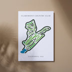 Claremont Country Club, Golf Course Print, California