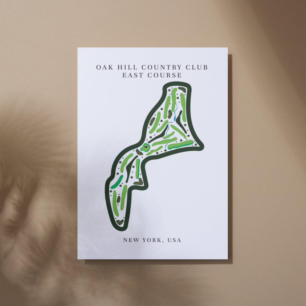 Oak Hill Country Club East, Golf Course Print, New York