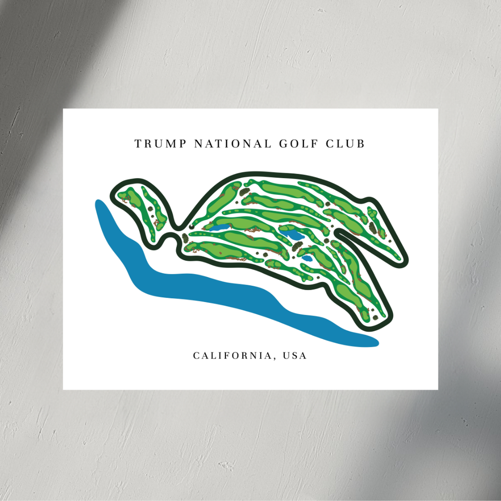 Trump National Golf Club, Golf Course Print, California