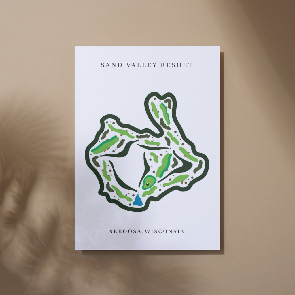Sand Valley Resort Nekoosa, Golf Course Print, Wisconsin