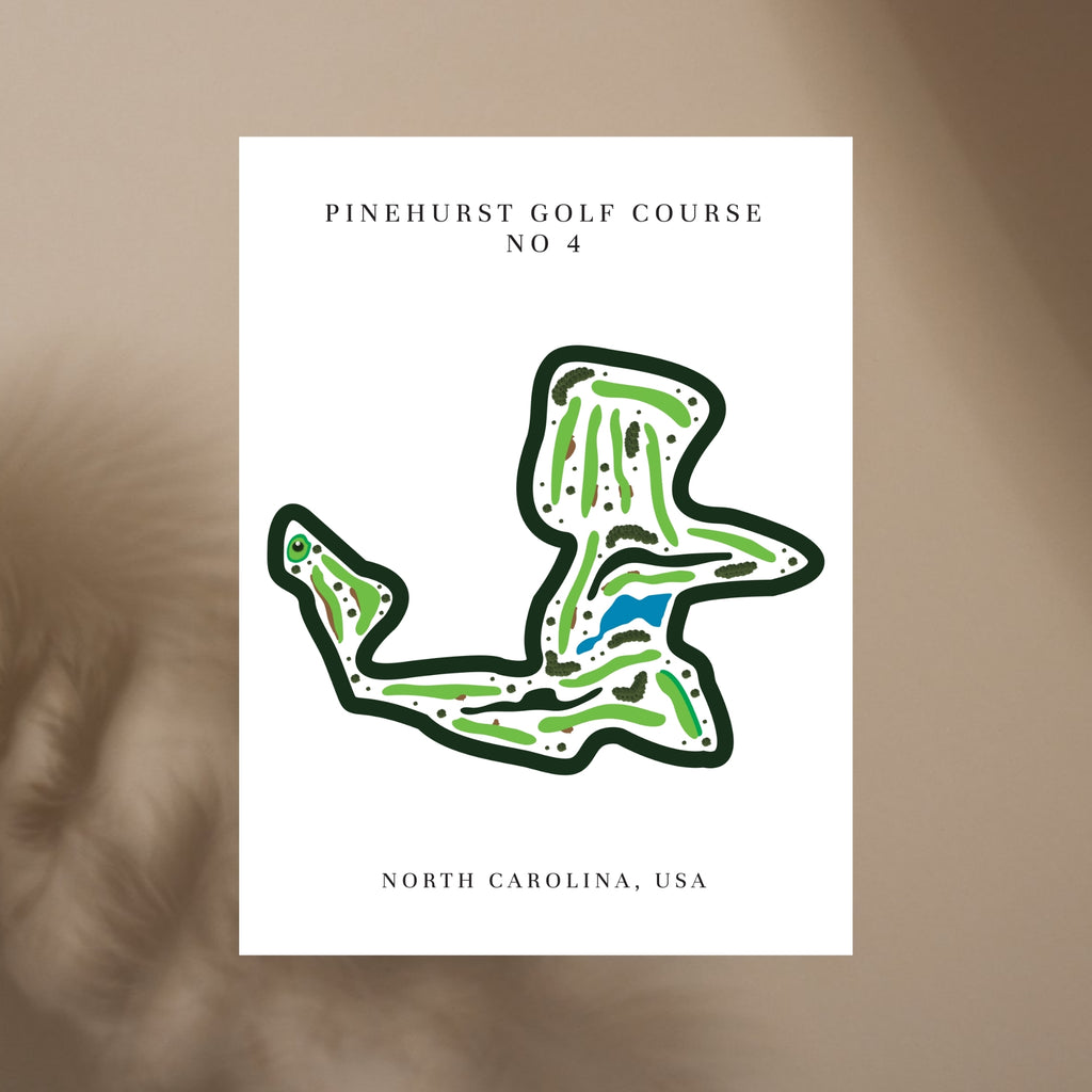 Pinehurst Golf Course Print No. 4, North Carolina