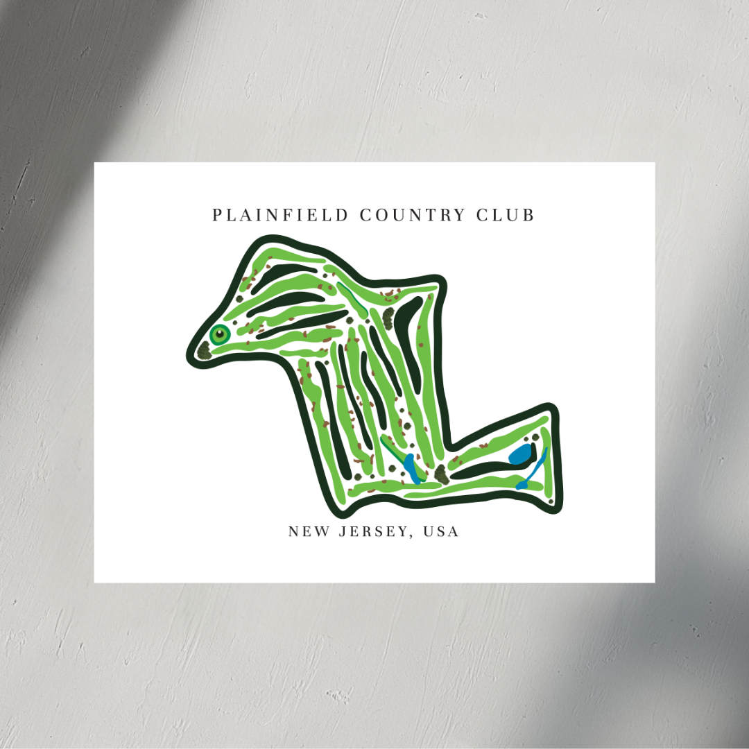 Plainfield Country Club, Golf Course Prints, New Jersey