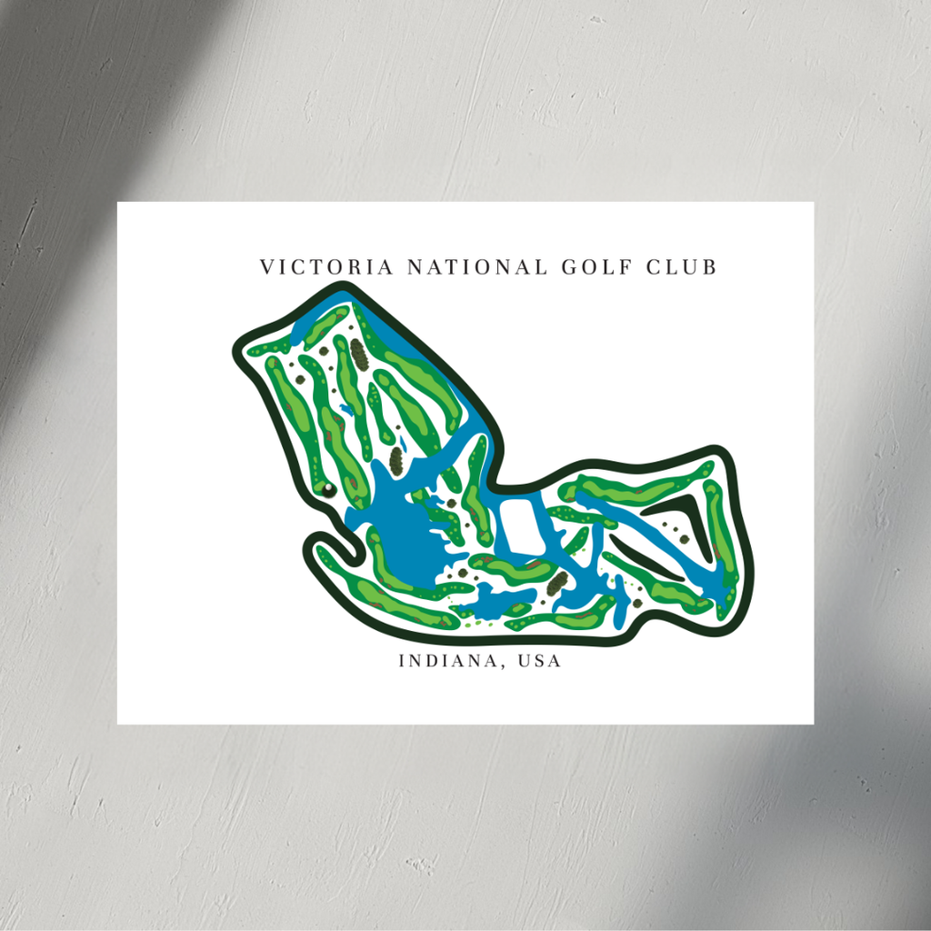 Victoria National Golf Club, Golf Course Prints, Indiana