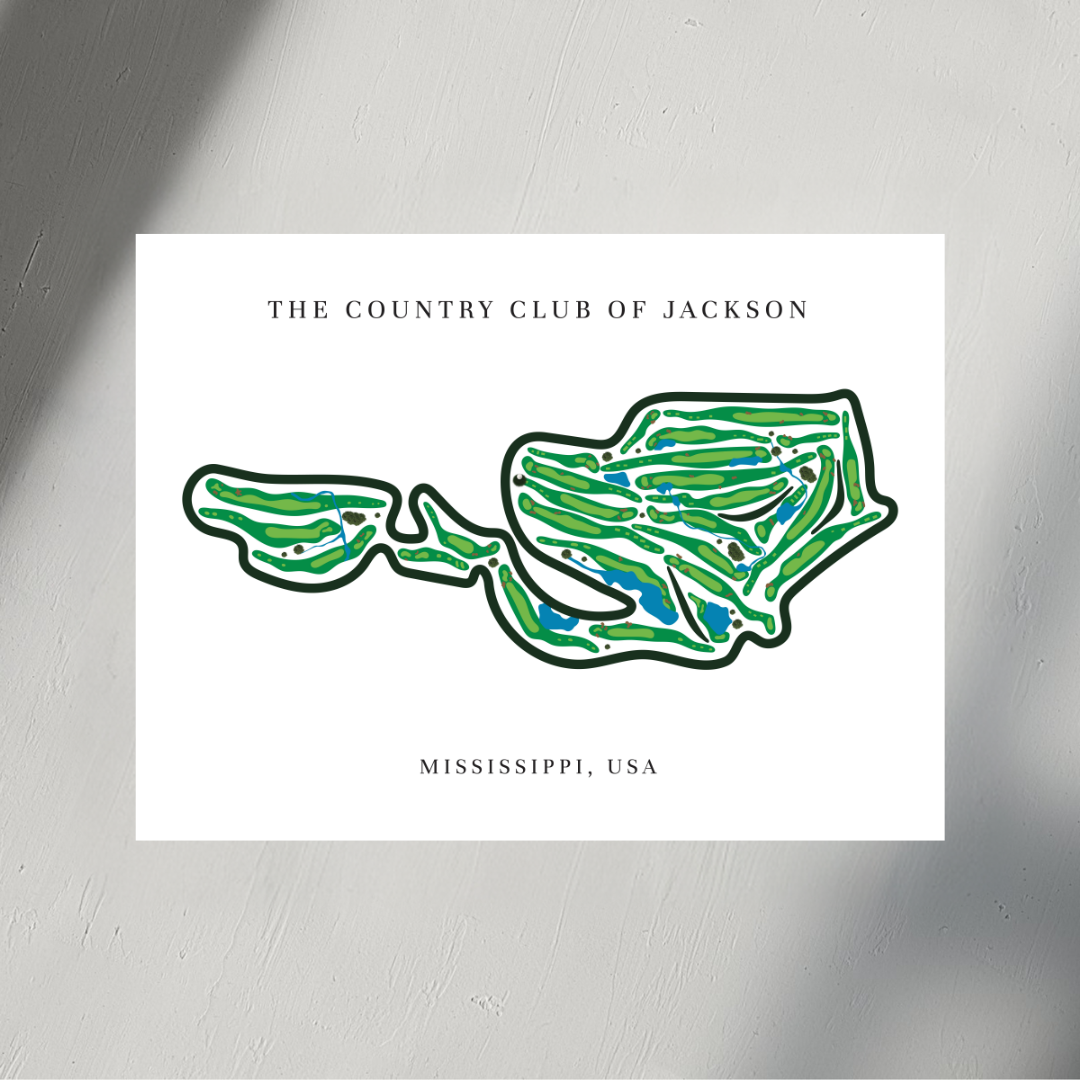 The Country Club of Jackson, Golf Course Prints, Mississippi