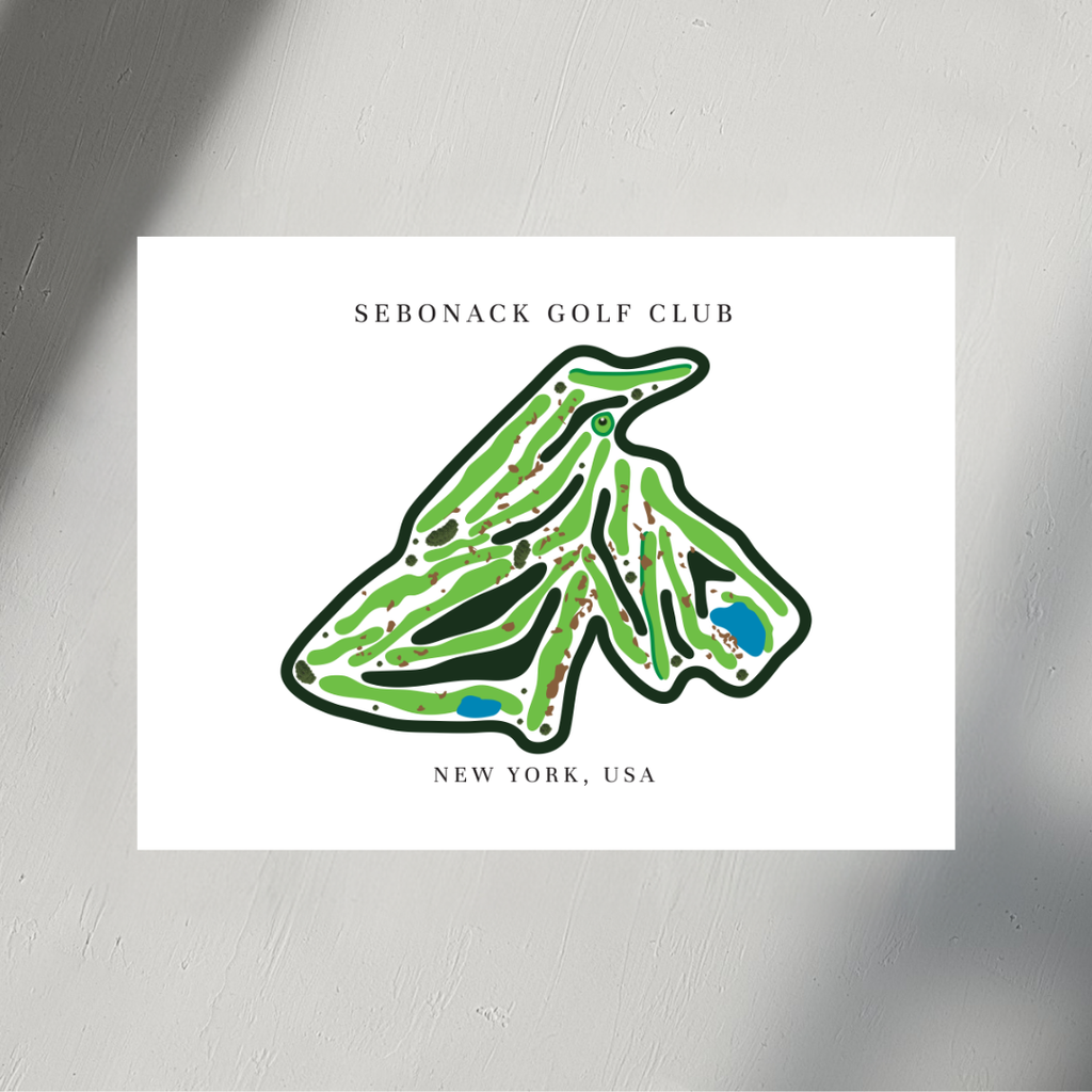 Sebonack Golf Club, Golf Course Prints, New York