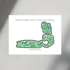 Angel Park Golf Club Las Vegas, Golf Course Prints, Nevada