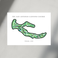 TPC San Antonio Canyons Course, Golf Course Prints, Texas