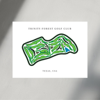 Trinity Forest Golf Club, Golf Course Prints, Texas