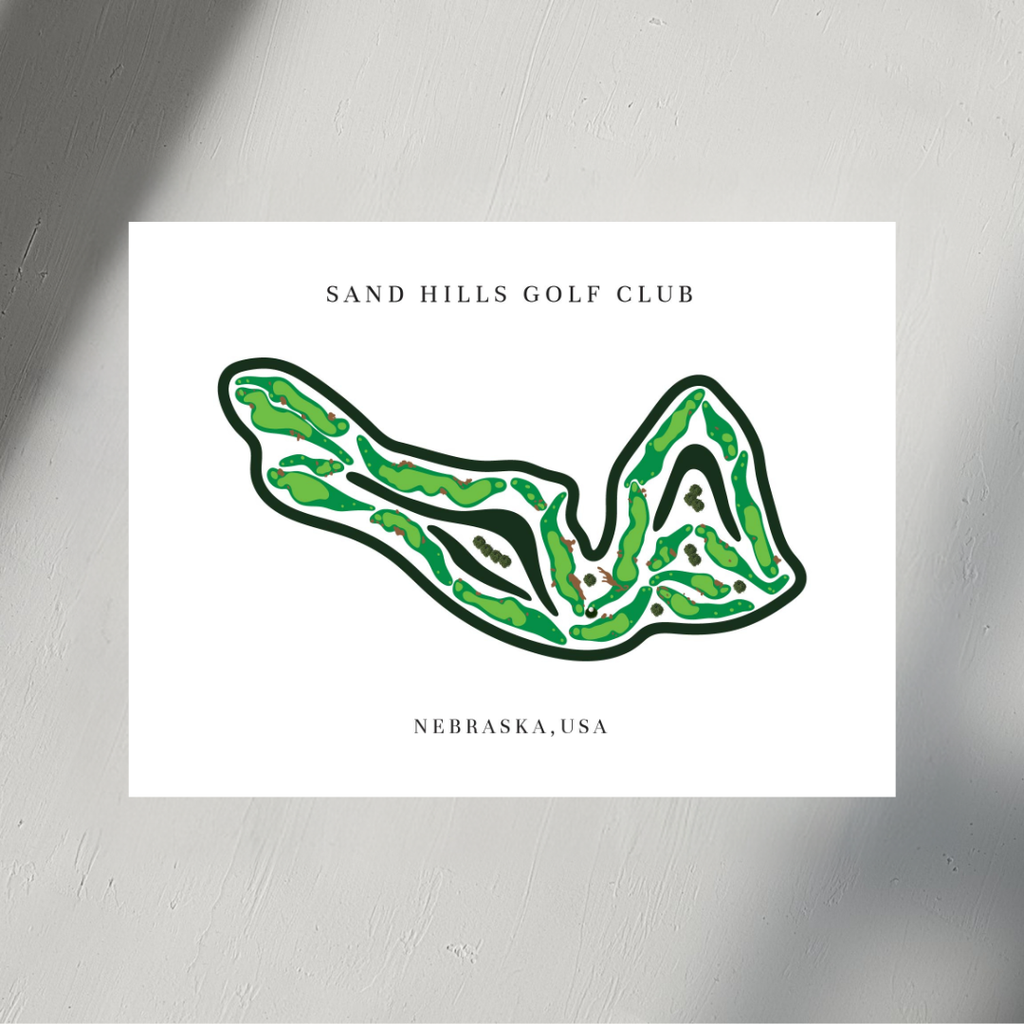 Sand Hills Golf Club, Golf Course Prints, Nebraska