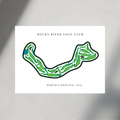 Rocky River Golf Club, Golf Course Prints, North Carolina