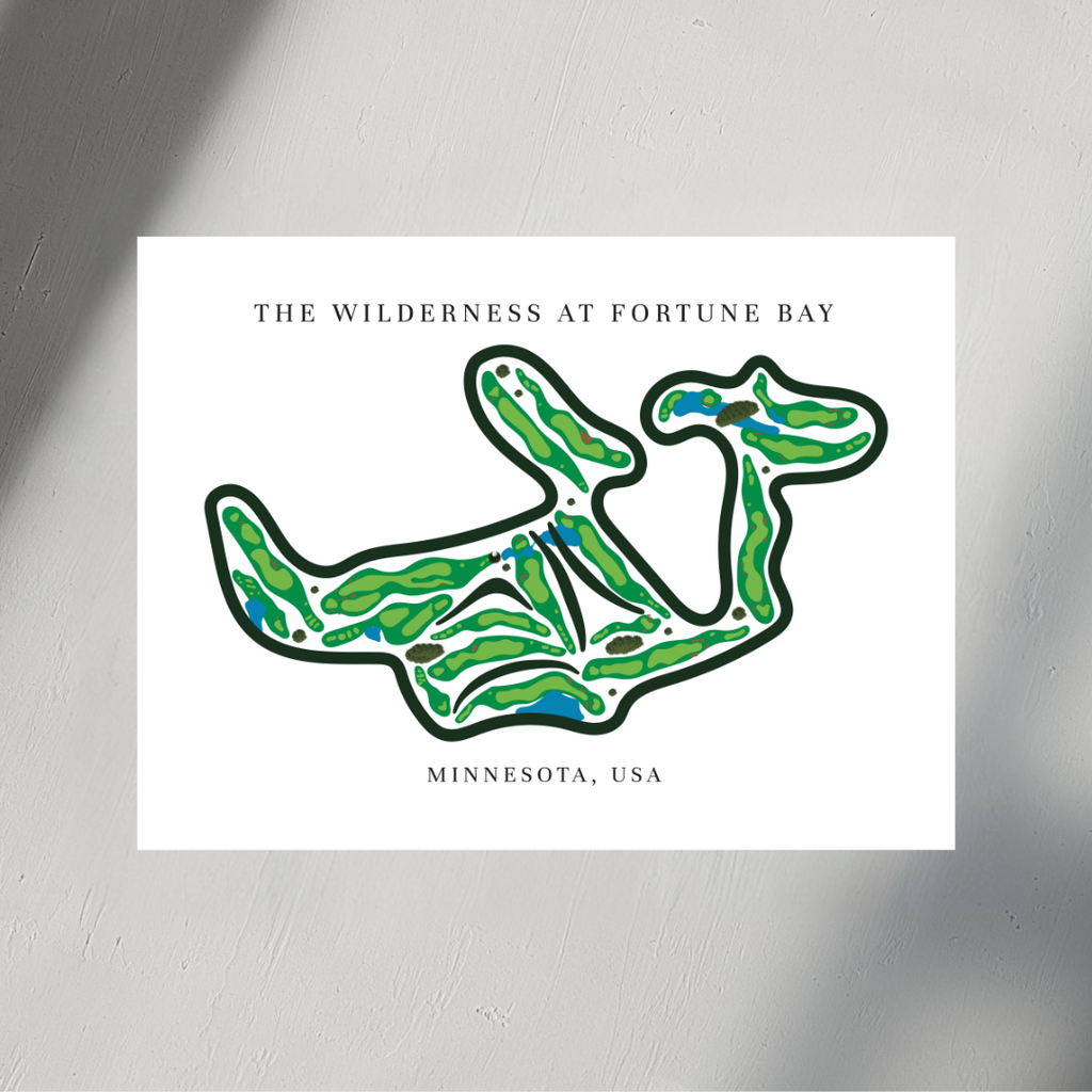 The Wilderness at Fortune Bay, Golf Course Prints, Minnesota