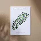 Bear Creek Golf Club, Golf Course Print, California