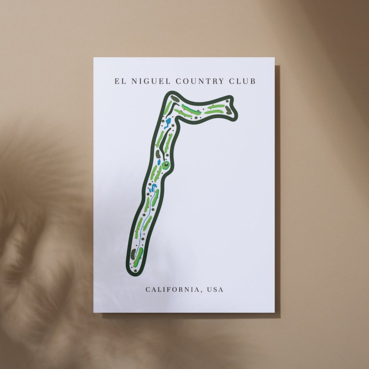 El Niguel Country Club, Golf Course Print, California