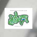 Wawonowin Country Club, Golf Course Prints, Michigan
