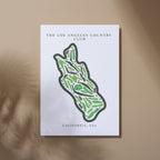 The Los Angeles Country Club, Golf Course Print, California