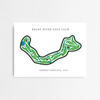 Rocky River Golf Club, Golf Course Prints, North Carolina