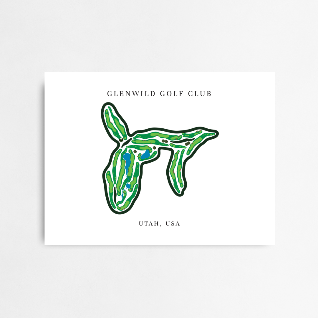 Glenwild Golf Club, Golf Course Prints, Utah