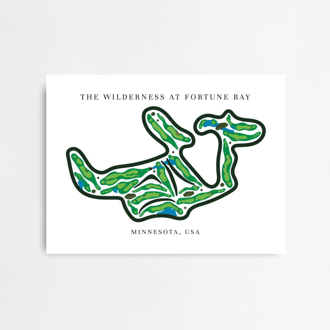 The Wilderness at Fortune Bay, Golf Course Prints, Minnesota