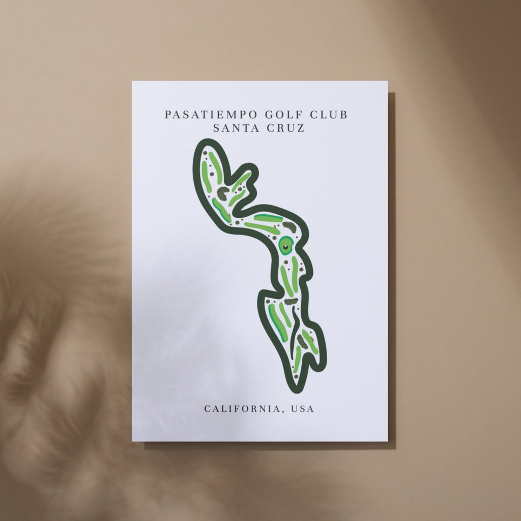 Pasatiempo Golf Club, Golf Course Print, California