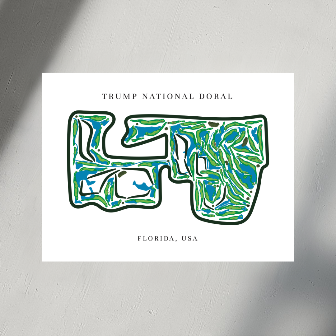 Trump National Doral, Golf Course Prints, Florida