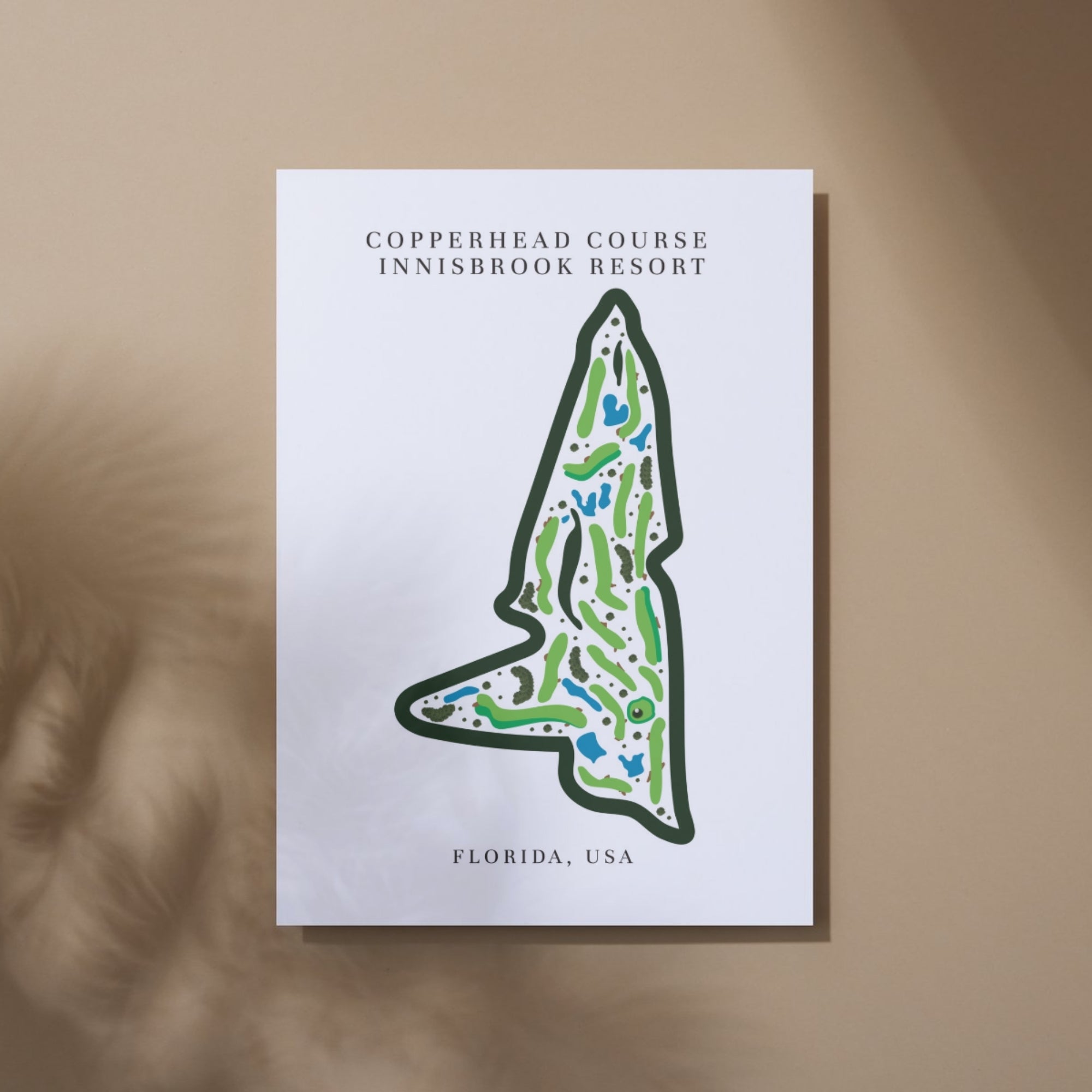 Copperhead Course Innisbrook Resort, Golf Course Print, Florida