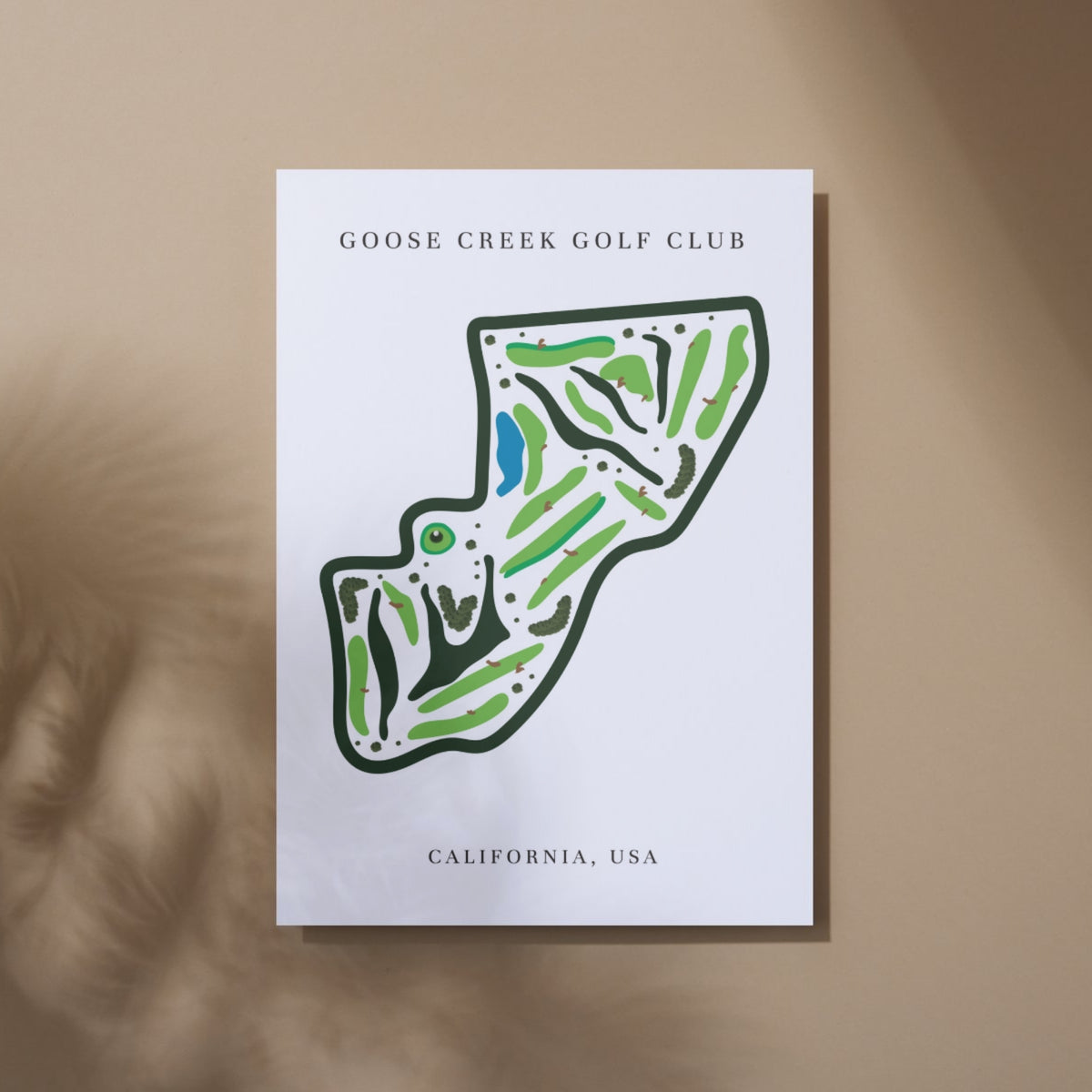 Goose Creek Golf Club, Golf Course Print, California