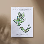Wade Hampton Golf Club, Golf Course Print, North Carolina