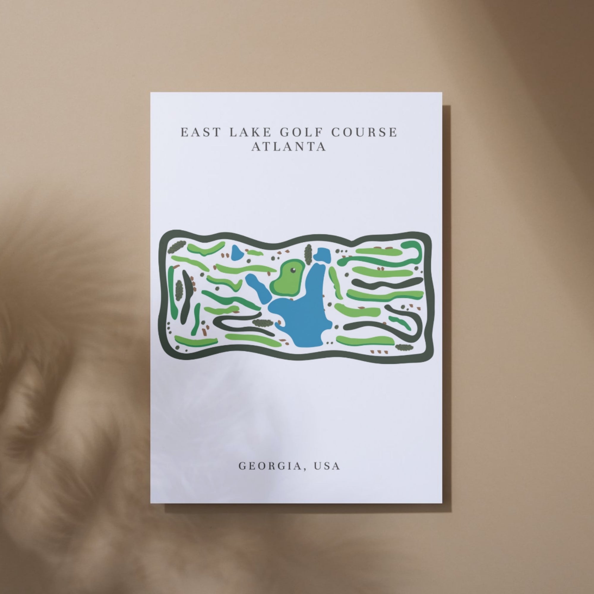 East Lake Golf Club, Golf Course Print, Georgia