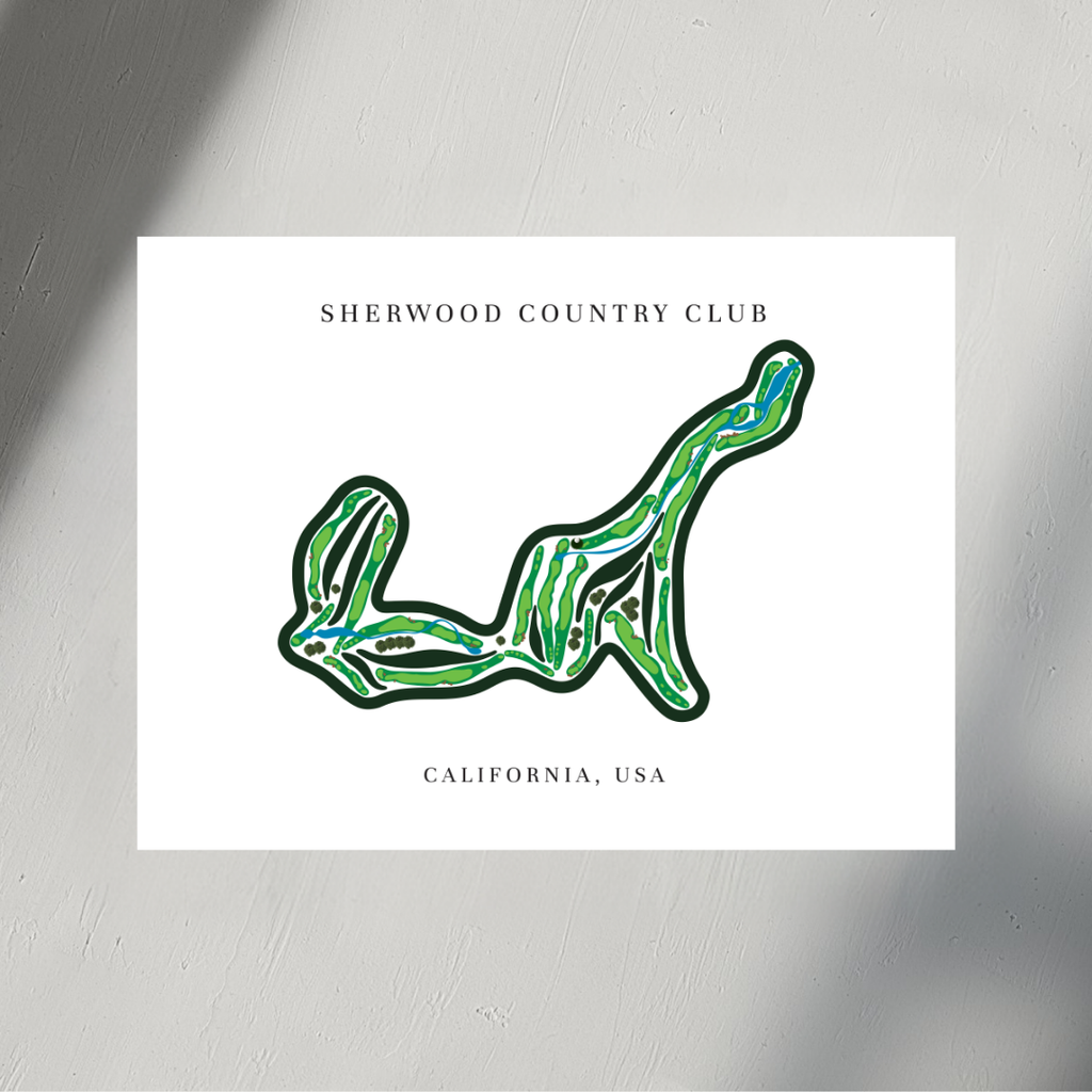 Sherwood Country Club, Golf Course Prints, California