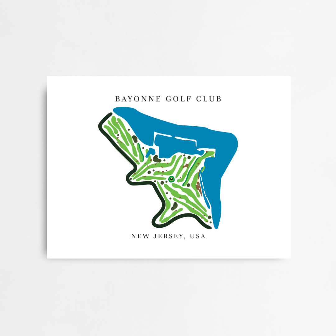 Bayonne Golf Club, Golf Course Prints, New Jersey