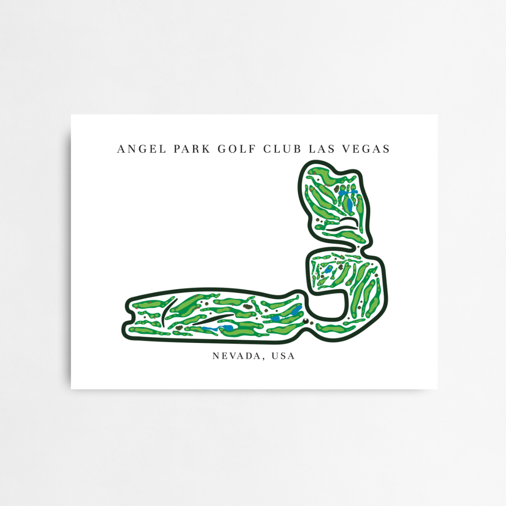Angel Park Golf Club Las Vegas, Golf Course Prints, Nevada
